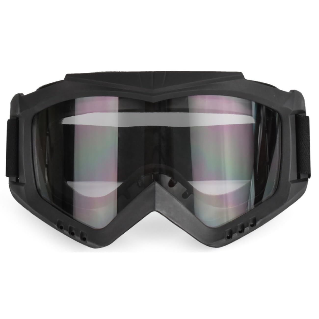 Safety Airsoft Goggles, Motorcycle Goggles Face Masks for Men Women 3mm Thicken Lens Tactical Glasses for Helmet Riding (Gray)