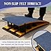 Pool Diving Board for Adults, Gymnastics Springboard with High-Elastic Springs, Non-Slip Surface, Heavy-Duty Wood Frame, Diving Platform for Poolside or Vault Training (Grey 9-spring Upgrade)