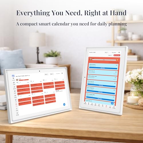 Image of WiFi Digital Calendar Smart Family Planner:Electronic Calendar Smart Touchscreen Display with Video Call, Chore Chart & Shared Family Schedule,Gifts for Women Men, Gifts for Mom Dad