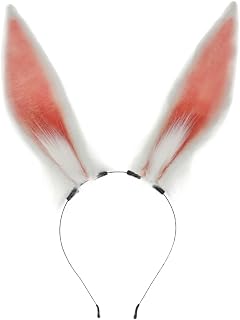 Washing Face Headband Ear Shape Hair Hoop Plush Party Headpiece Easter Party Cosplay Costume Prop Unisex Ear Headband Makeup Ear Headband For Washing Face Ear Headbands