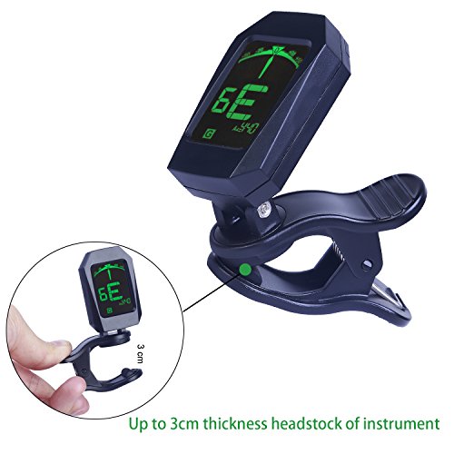 Rayzm Accordatore per Chitarra con clip per