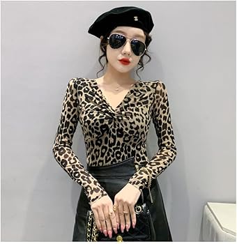 Amazon.co.jp: [満天屋] 秋春 社交ダンス衣装 ダンスウェア レオパード