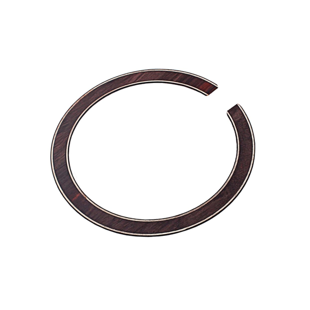 SUPVOX Guitar Rosette Inlay Sticker Gxb11 109mm Curved Strips Sound Hole Decal No Damage to Guitar Easy to Apply