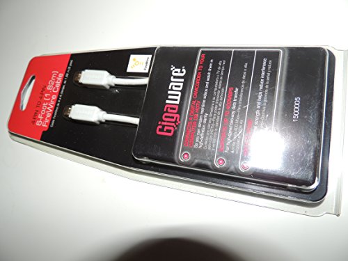 GIGAWARE 6-FT, FIREWARE 4 PIN TO 4 PIN CABLE