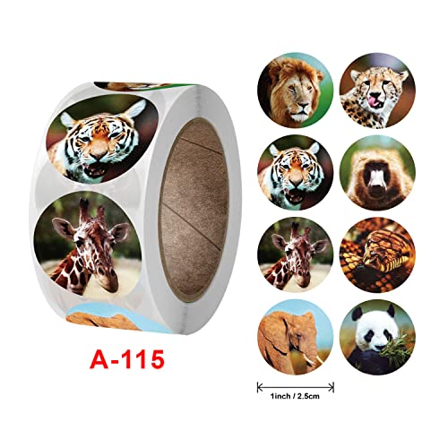 Studio Set Photography 2 Roll Pack Animal Stickers School Award Stickers DIY Hand Tent Diary Label Student Stationery Stickers Outfit Baby Boy - Image 3