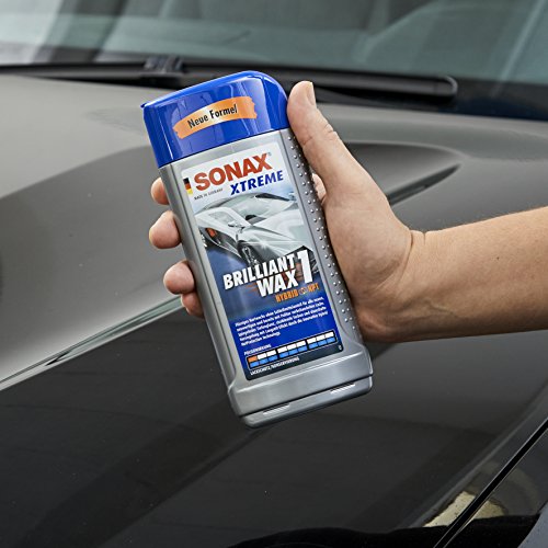 SONAX XTREME Brilliant Wax 2017410, 1 actieset 70 jaar (500 ml) vloeibare harde was, incl. gratis applicatiespons en… - Image 8