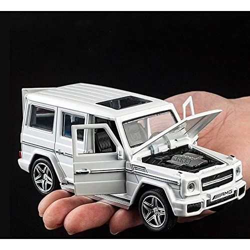 Image of DEUSON ECOM 1:32 Scale AMG G65 Toy Car Die Cast Metal Toy Car for Kids with Light Sound Pull Back Openable Door