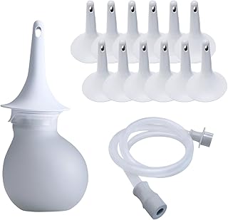 Navina Mini Extension Set - Low-Volume Irrigation System for Instant Relief – Comfortable, Discreet, and Reusable - Includes 185ml Water Bulb, Extension Tube, and 30 Rectal Cones