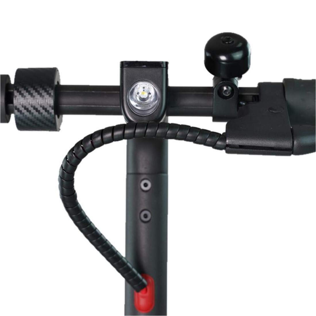 Tubo Spiralato Per Cavi 1m - In TPU, Per Monopattini Xiaomi E Ninebot, Tagliabile, Protezione Flessibile - Foto 3