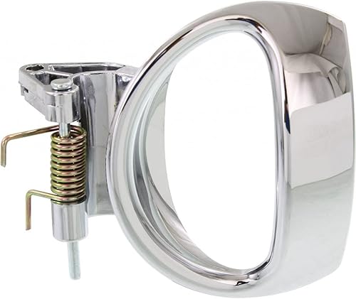 KarParts360 Manija de puerta interior Chevy HHR para el lado del pasajero delantero cromado 2006-2011 Trim todos los submodelos