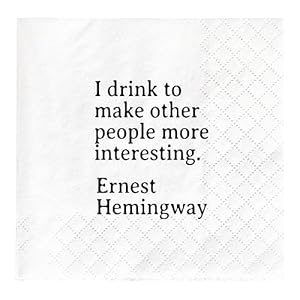 Joyiou Drinking Quotes Napkins, Dessert Napkins, Disposable Paper Beverage Napkins for Birthday Events Holidays Weddings Party Supplies Decorations Favors Gifts, 50-Pack 2-Ply, 4.5 x 4.5 in Joyiou Drinking Quotes Napkins Dessert Napkins Disposable Paper Beverage Napkins for Birthday Events Holidays Weddings Party Supplies Decorations Favors Gifts 50 Pack 2 Ply 45 x 45 in