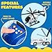 JOYIN 25 in 1 Police Rescue Truck Car Toy Set with Sounds and Lights, Mini Vehicles in Carrier Truck, Play Police Patrol Rescue Vehicle Toy, Birthday Gifts for Over 3 Years Old Boys