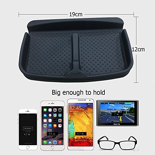 image for topfit Anti-Slip Car Dash Grip Pad for Cell Phone, Keychains, Sun Glas