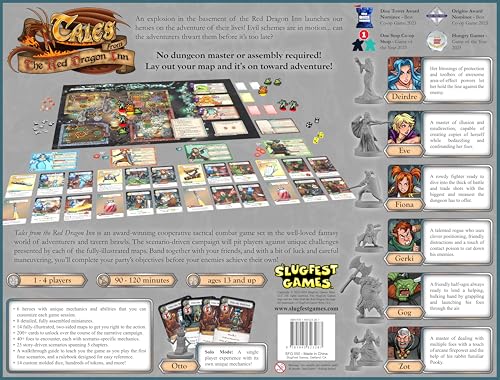 Tales from The Red Dragon Inn - Juego de mesa cooperativo miniatura 2