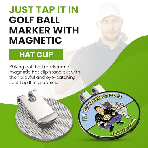 Ultimate Happy and Chubbs Gilmore Golf Ball Marker and Magnetic Hat Clip - Premium Golf Accessories | Enhance Your Golfing Experience with Precision Stamp Markers and Alignment Tools - Image 4