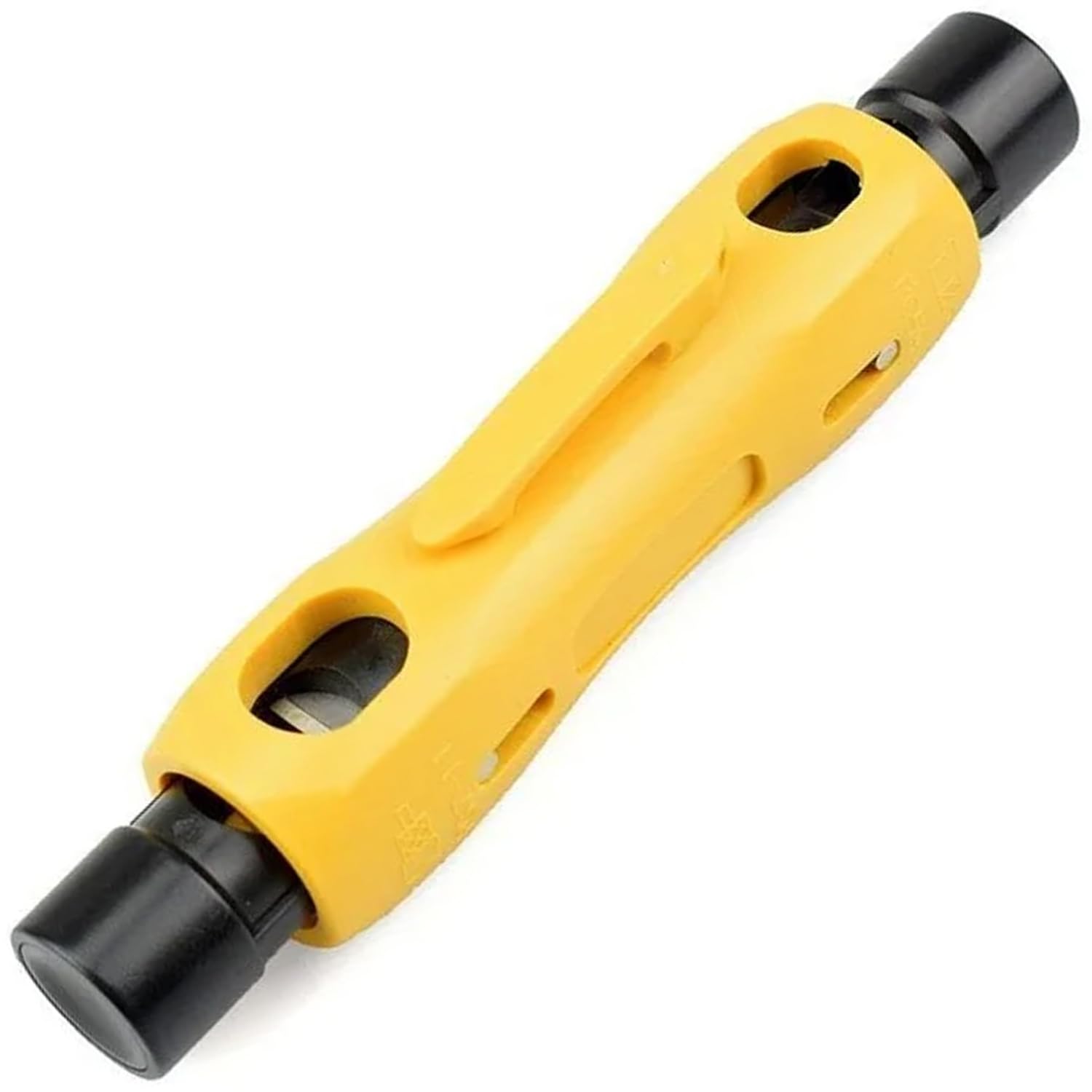 Greluma 1 Pz Spellafili coassiale a doppia estremità, spelafili coassiale, tronchese per cavi coassiali, RG59, RG6, RG7, RG11