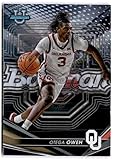 2022-23 Bowman University Best Basketball #20 Otega Oweh Oklahoma Official NCAA Trading Card (Stock Photo Shown, Near Mint to Mint Condition)