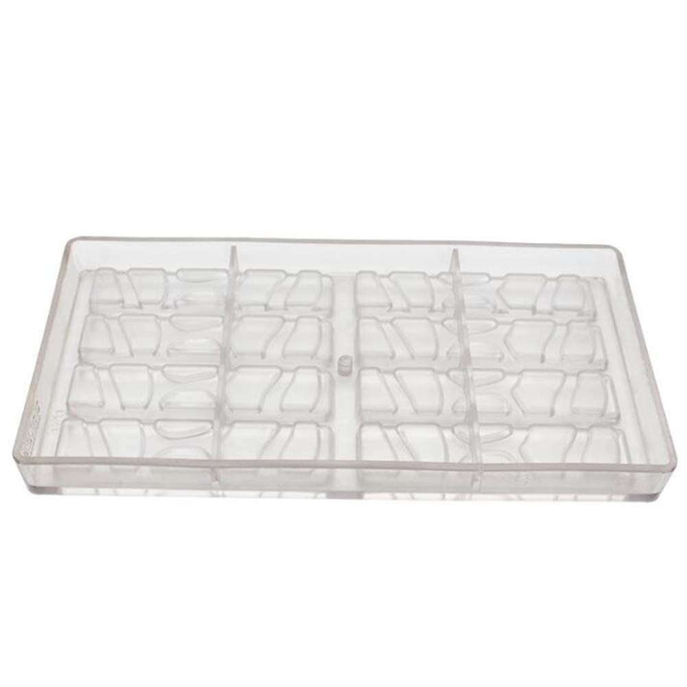 3D Chocolat Blocs Moules, Uni Barre Polycarbonate Bonbon Moule, PC