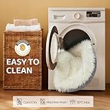 MAIYADUO Self Warming Cat Bed for Cats and Small Dogs, 42x36 cm Washable Foldable Convertible Cat Beds for Indoor Cats, Soft Plush Pet Blankets Cushion Mat - Image 6