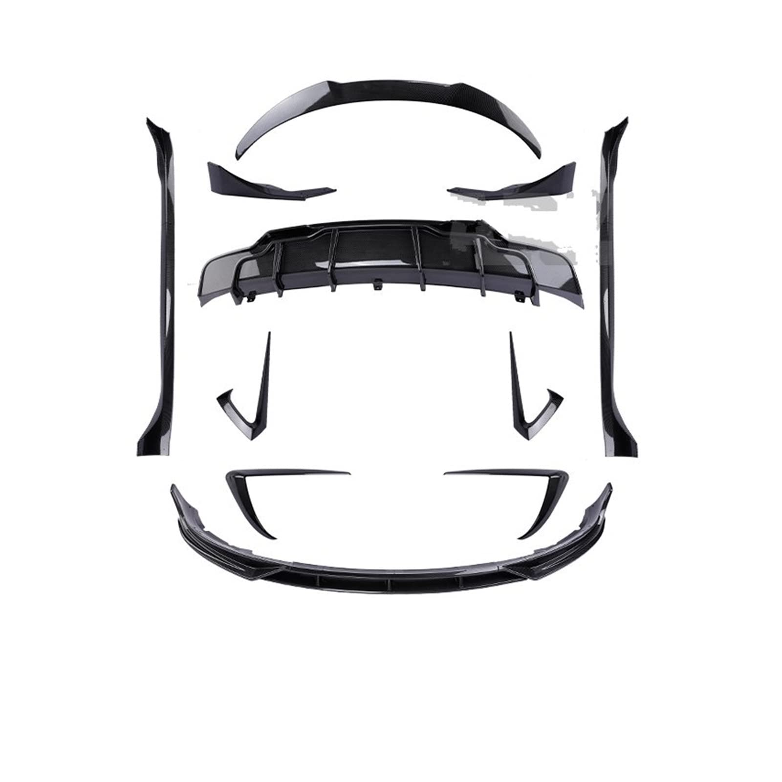 Buy Car Spoiler For Tesla Model 3 Model Y 20162022 Rear Spoiler Bumper