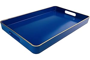Navy Blue Serving Tray: The Perfect Addition to Any Home's Decor