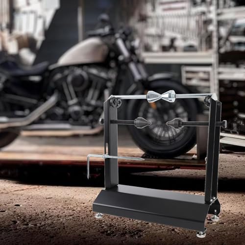 La máquina equilibradora de ruedas de motocicleta se utiliza para calibrar y equilibrar neumáticos, y es adecuada para motocicletas deportivas.