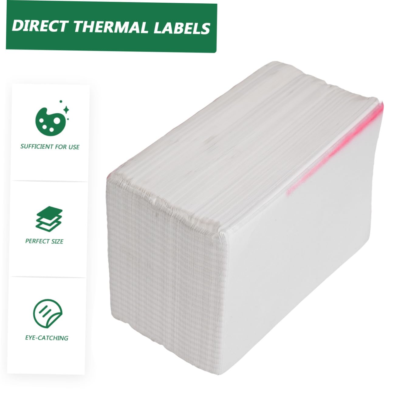 500pièces Étiquettes Adhésives Thermiques Autocollants Expédition Compatibles Avec Imprimantes Rollo Et Zebra Étiquettes Blanches Pour Impression Directe Pour Expéditions Et