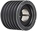 Martin 6 C 120 TB Conventional Taper Bushed Sheave, C Belt Section, 6 Grooves, 3030 Bushing required, Class 30 Gray Cast Iron, 12.4" OD, 2001 max rpm, 12" Pitch Diameter