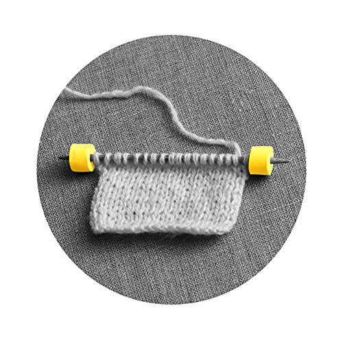 Colorful Stitch Stoppers Needles Stoppers 50pcs for Knitting/Crochet/etc. (Available in 5 Sizes, Includes 5 Colors, 50pcs) - Thumbnail 3