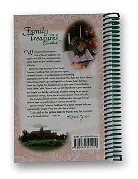Spiral-bound Family Treasures Cookbook Vol II Book