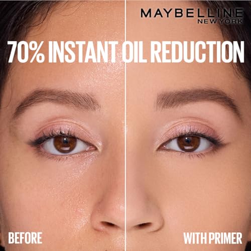 Image of Maybelline New York Shine Stopper Primer | 3-in-1 Serum Primer for Oily Skin to Prime, Mattify, Hydrate with LHA & Salicylic Acid