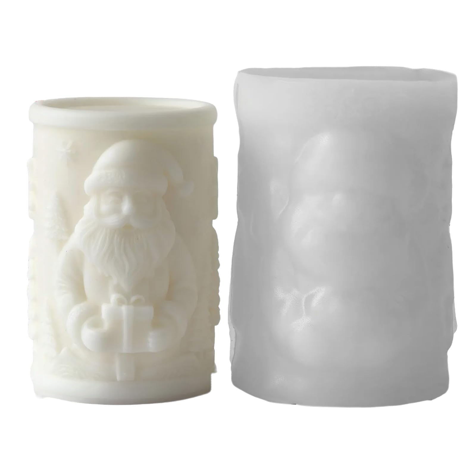 HUANGING Recyclable Christmas Flame Making Cast Silicone Relieved Tube Shape for Holiday Garnishes Relieved Silicone Flame Cast