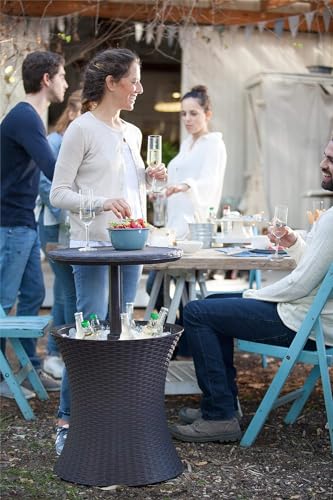 Curver Tavolo Bar Rattan Marrone - 11