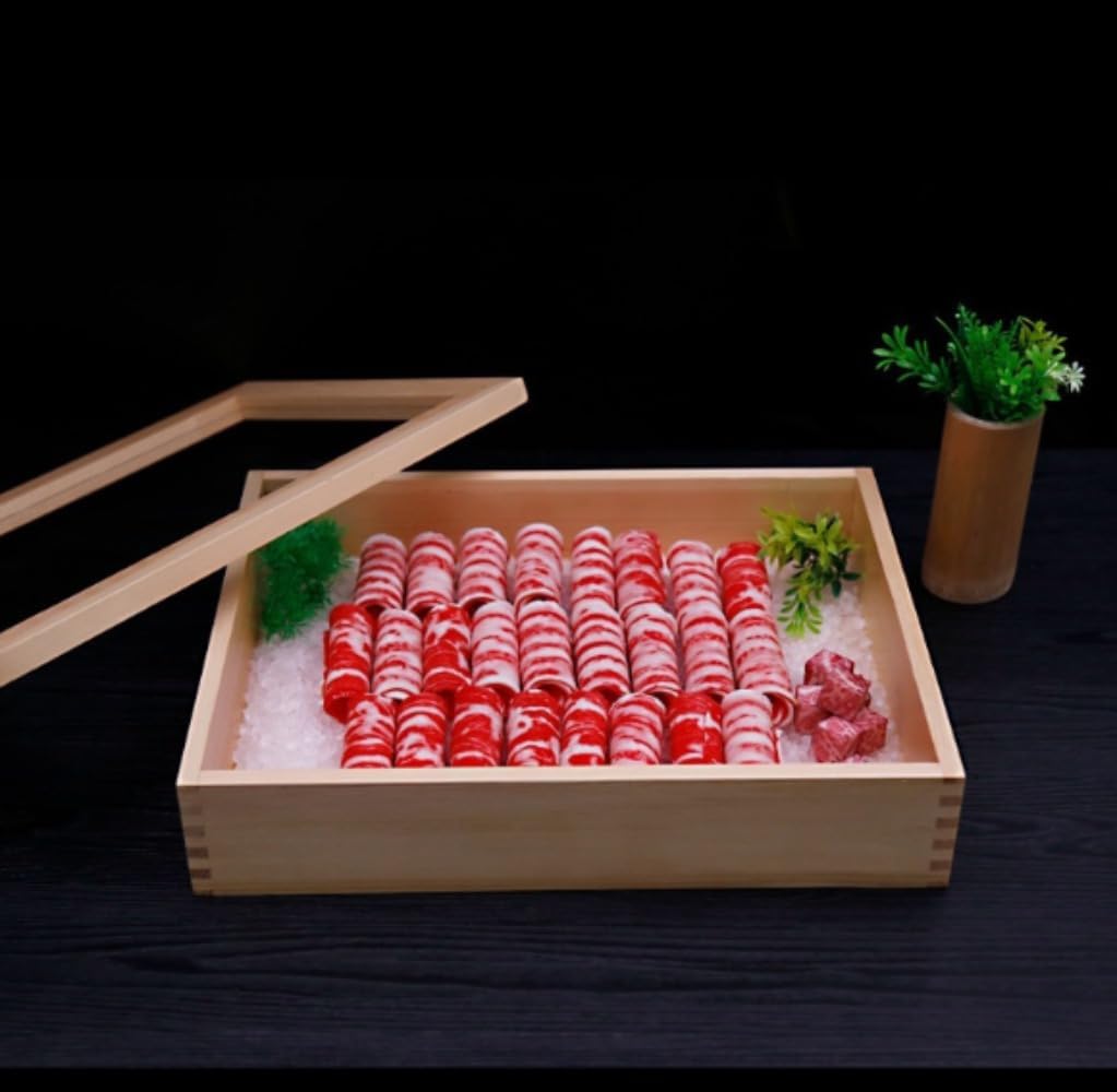 aelah 木製 ネタ箱 目皿 アクリル製 フタ付 寿司屋 飲食店 キッチン ホテル レストラン 家庭用 業務用 松の木 +アクリル 寿司ネタケース 目皿  ネタ入れ アクリル製 フタ付飲食店 キッチン ホテル レストラン 木製ス 家庭用 業務用 Flixxa 寿司ネタケース 大 ネタ箱 目皿 ... 大 ネタ箱 目皿 アクリル製 フタ付 長方形/正方形 多種サイズあり 寿司屋 キッチン ホテル レストラン 家庭用 業務用 (刺身皿