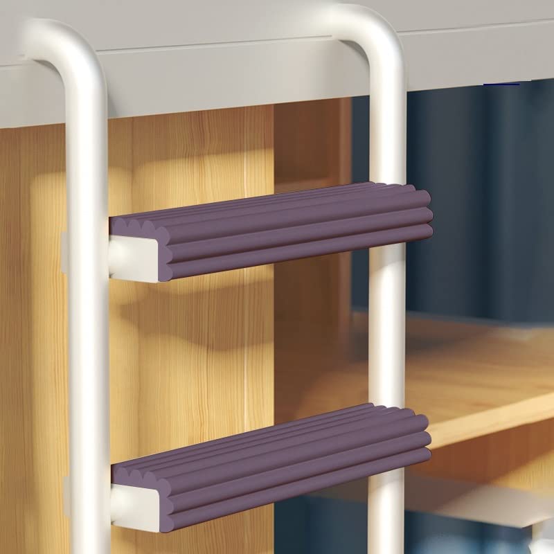 Vakerga Bunk Bed Ladder Pads - Self-Adhesive Foam Padding with Traction Treads