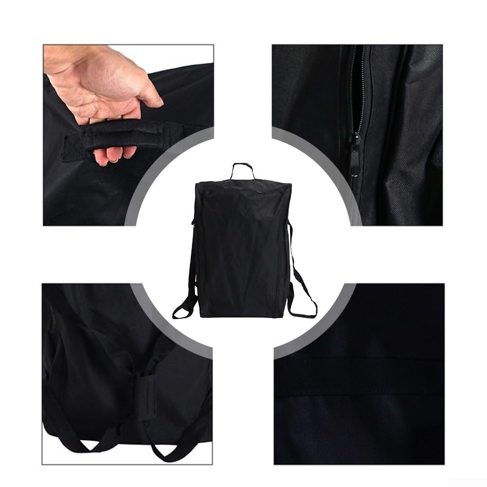 Oniissy Custodia pieghevole per carrello da golf, in tessuto Oxford, custodia protettiva per carrello da golf, con funzione impermeabile, colore nero, 70 x 45 x 43 cm