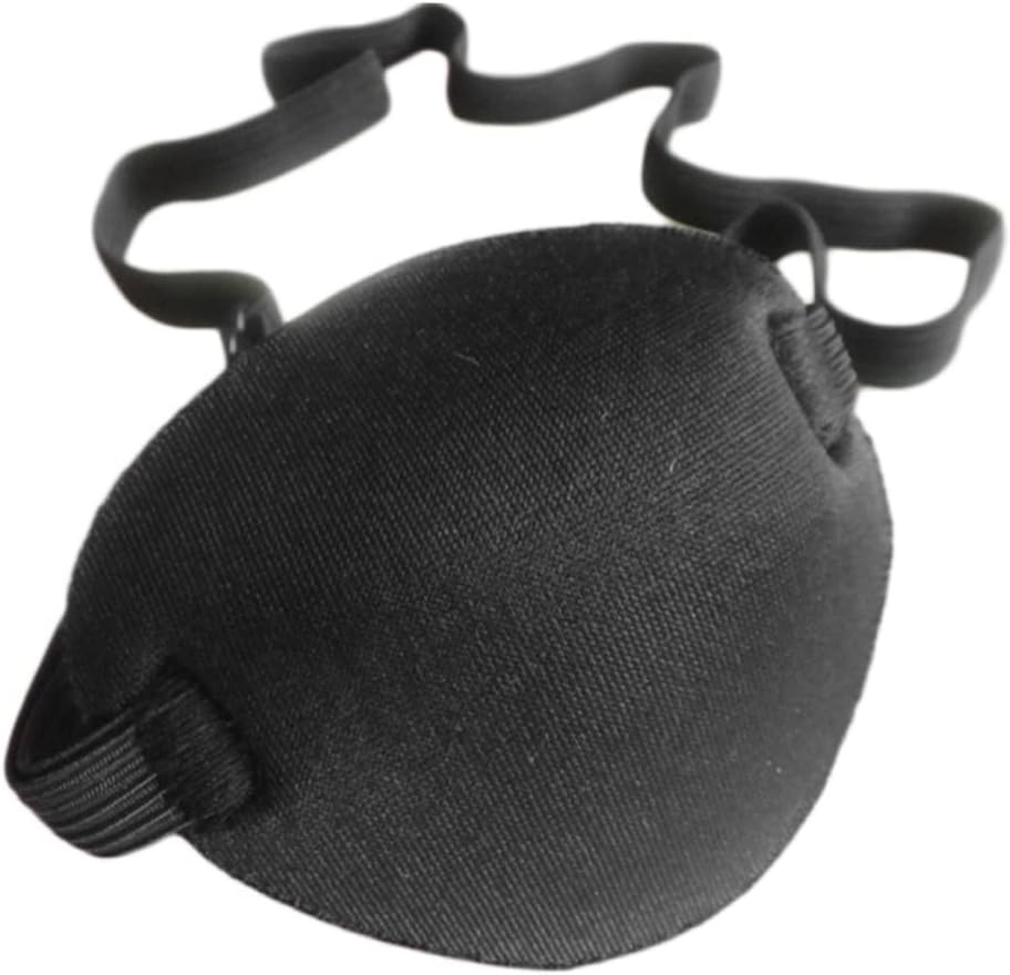 ORFOFE 2pcs Amblyopia Lazy Eye Patch High Elastic Sponge Eye Mask Cover for Adults for Cosplay