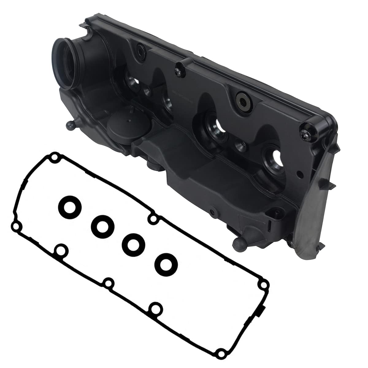 Cubierta de la culata de la válvula basculante compatible con CFF CKR 1.6 2.0 TDI 03L103469R 03L103483C