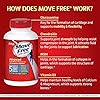 Move Free Advanced Glucosamine Chondroitin MSM + Vitamin D3 Joint Support Supplement, Supports Mobility Comfort Strength Flexibility & Bone + Immune Health - Tablet, 3x120ct Bottles (120 servings)*