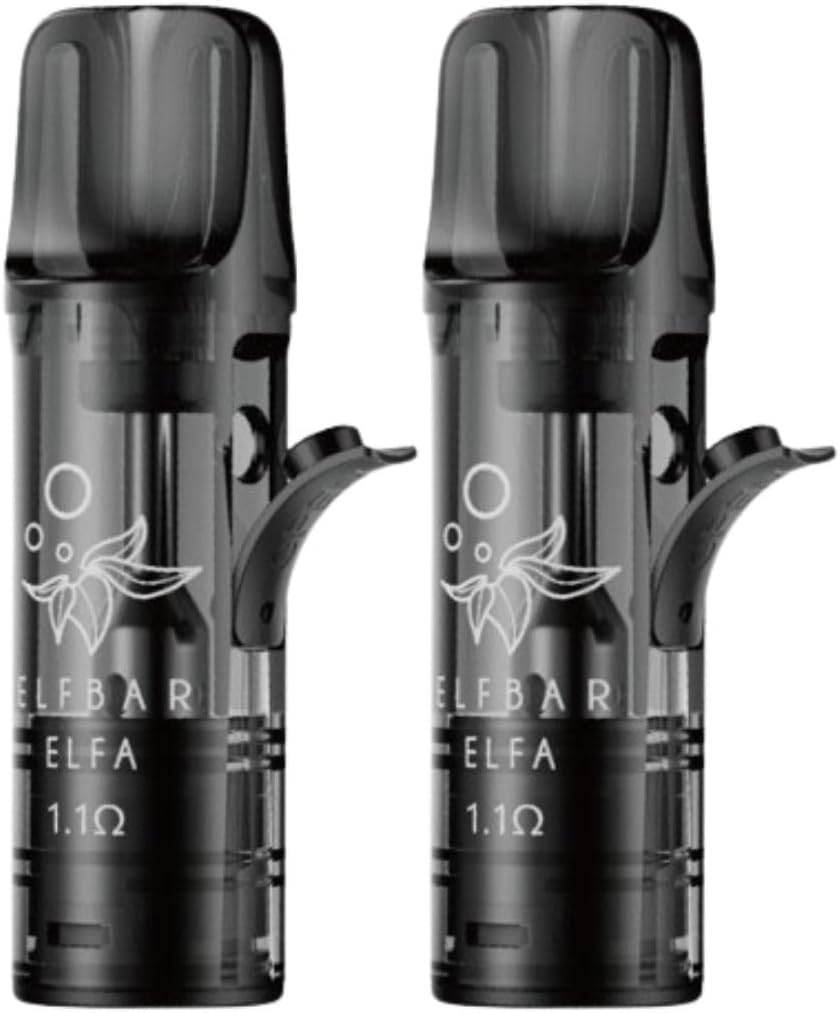 elfbar elfa master akku 4X Elfbar ELFA Leer Pods zum nachfüllen Refillable Pods Selbstbefüllbar - 2  Stück pro Packung je 2ml - ohne Nikotin