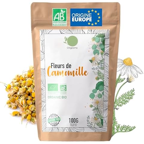 Infusion Camomille Bio Origeens 100g Cover
