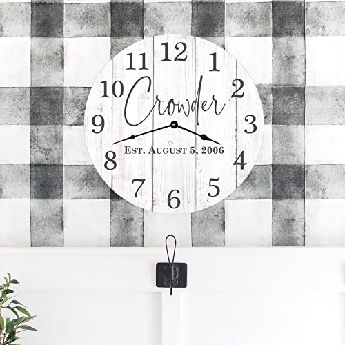 Reloj de Pared Personalizado de Madera 18 Pulgadas miniatura 5