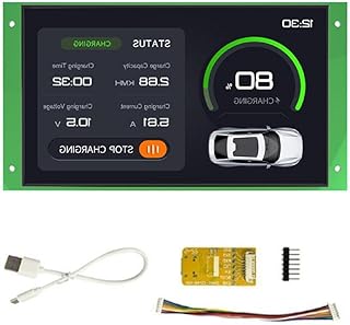 KieTeiiK 7Inch Capacitive Touch 800x480 Display ESP32 S3R8 MCU For ESP32-S3 Development Boad Optional RS485 Expansion Audioexpansion Board