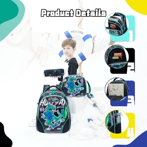 Backpacks-for-Boys-School-Bag-Cute-Boys-Backpacks-Ages-8-10-with-Lunch-Box-Kids-Bookbag-Set-Travel-Backpack-for-Kindergarten-Elementary-Students-Backpack-to-School-Supplies Backpacks for Boys School Bag Cute Boys Backpacks Ages 8 10 with Lunch Box Kids Bookbag Set Travel Backpack for Kindergarten Elementary Students Backpack to School Supplies