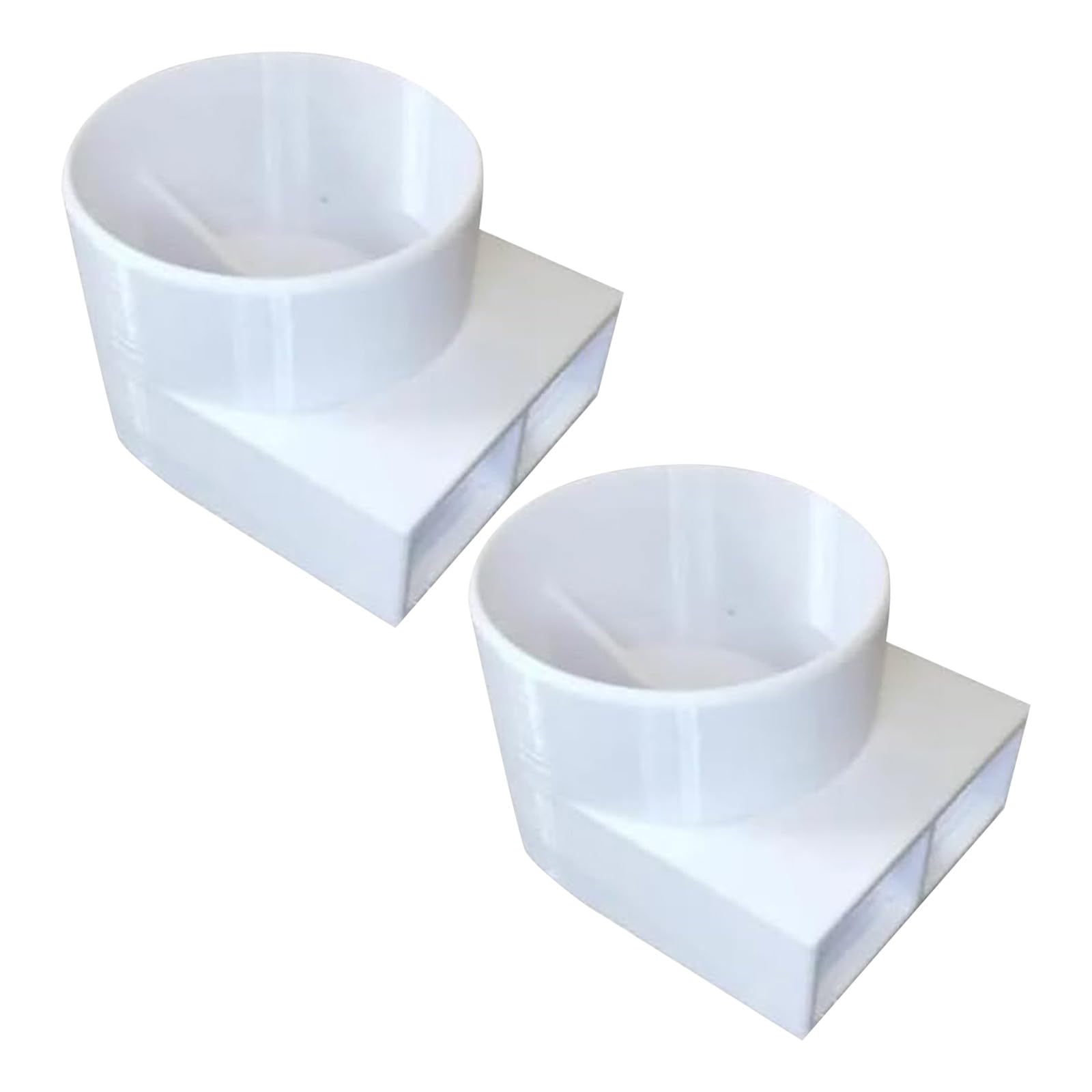 Director de ventilación para autocaravana para calefacción Truma, accesorio para manillar de aire apto para calefacción Truma y Webasto, desviador de flujo de aire de 90°, material ASA, diámetro de 55