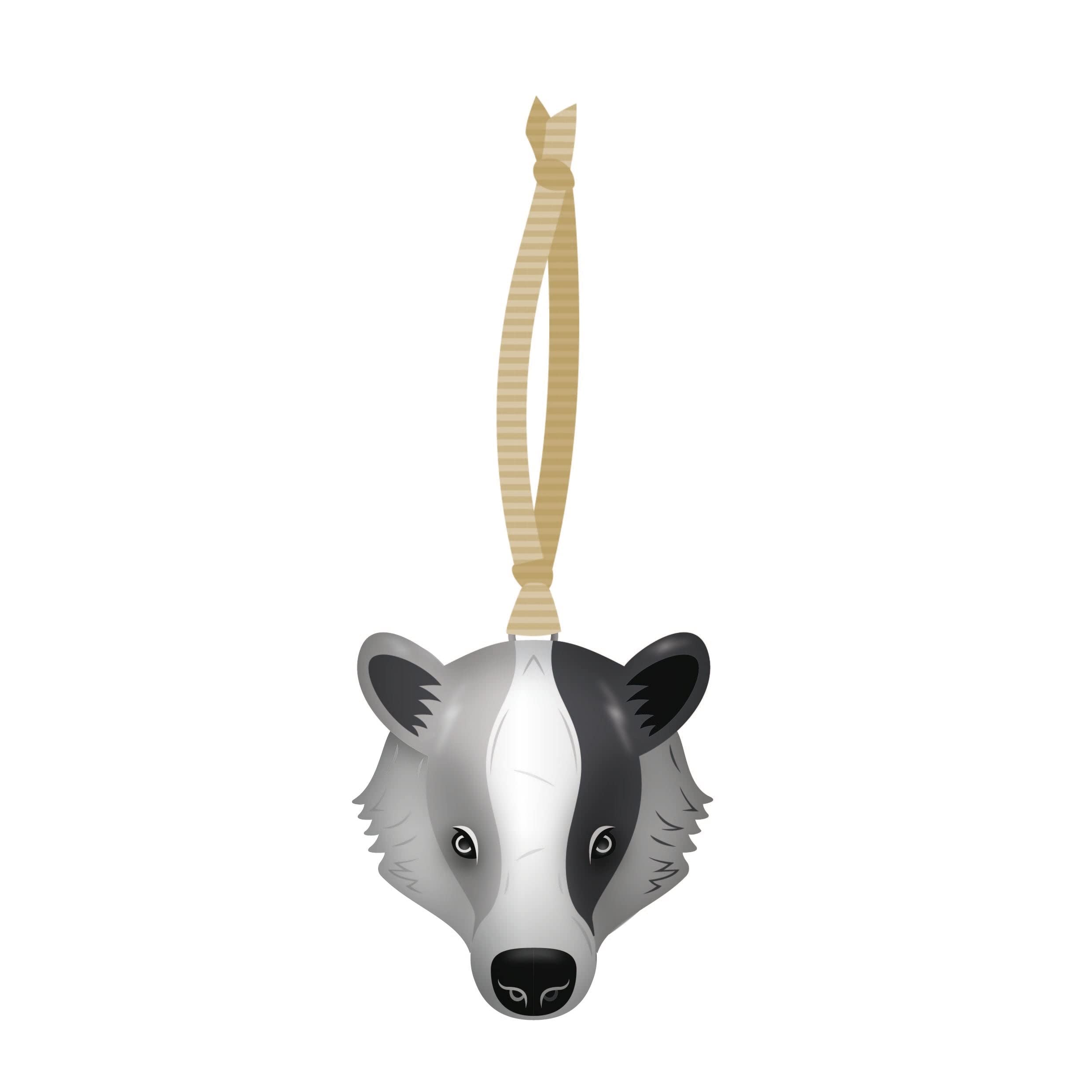 Half Moon Bay Harry Potter (Hufflepuff) Dechp62 Harry Potter - Collectable - Hanging Decorations -Hufflepuff Shaped Decoration