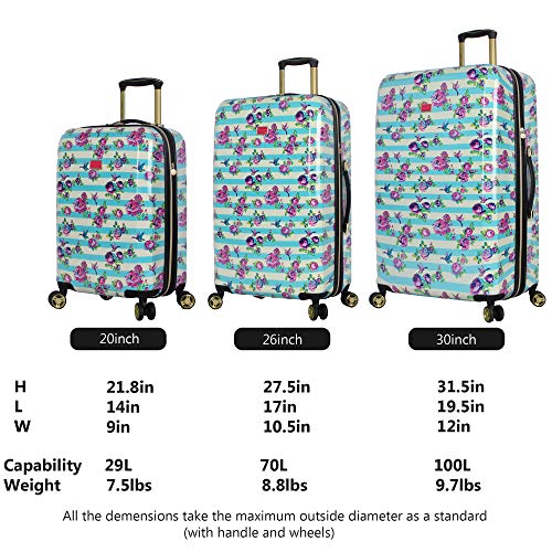 betsey johnson suitcase