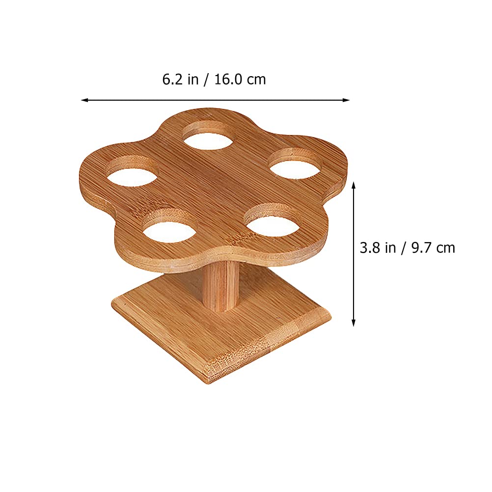 BESTonZON Decorative Tray Japanese ice Cream ice Cream Holder Cone Holder Stand Cupcake Cone Baking Rack Display Rack Sushi Cup Holder Tray