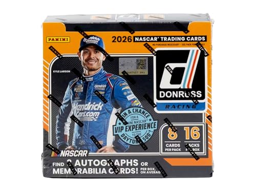 2026 Panini Donruss Racing HOBBY box (16 pks/bx)