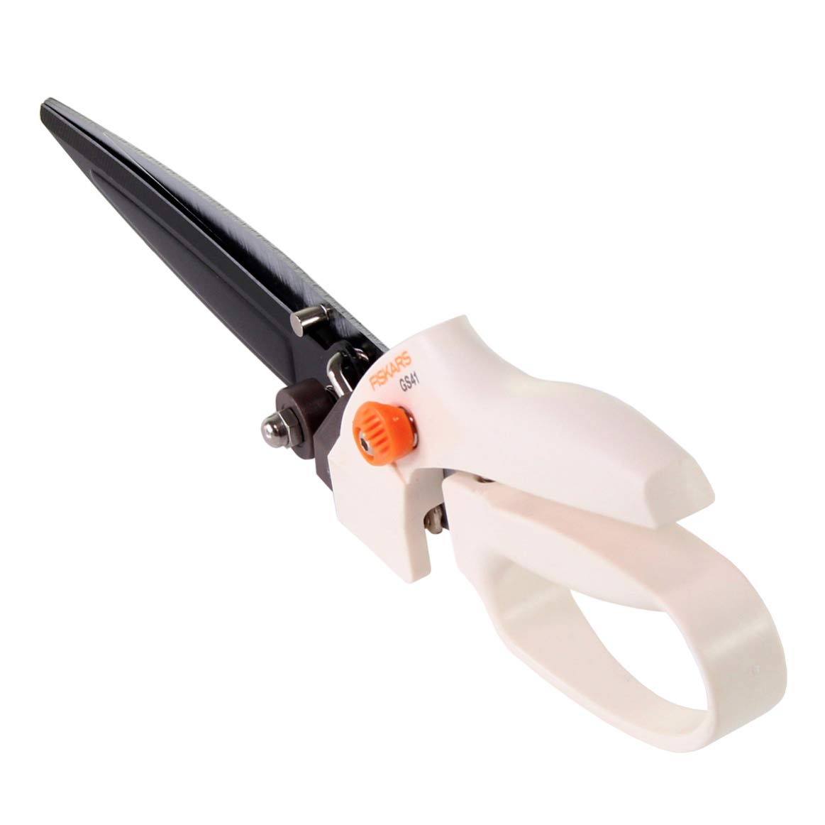 Fiskars Kooimaaier, grasmaaier, maaibreedte: 46 cm, StarSharp Max, zwart/ oranje/zilver, 1000591